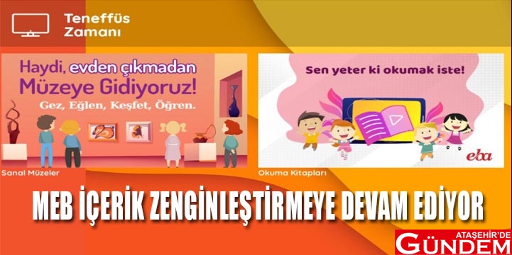 EBA'DA ŞİMDİ "TENEFFÜS ZAMANI" EBA'DA ŞİMDİ TENEFFÜS ZAMANI